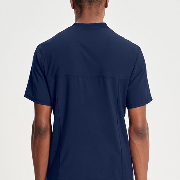 Cherokee Infinity Navy Scrub Top & Jogger Bottom Set - Picture 9 of 11